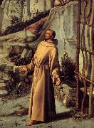 BELLINI, Giovanni Details of St.Francis in the desert USA oil painting artist